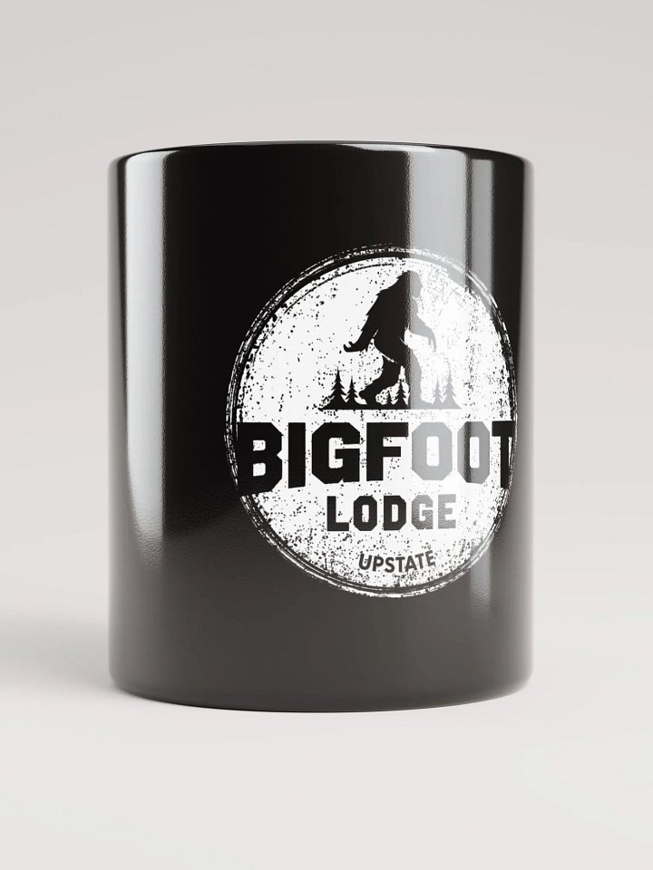 Bigfoot Lodge Upstate Black Mug product image (2)