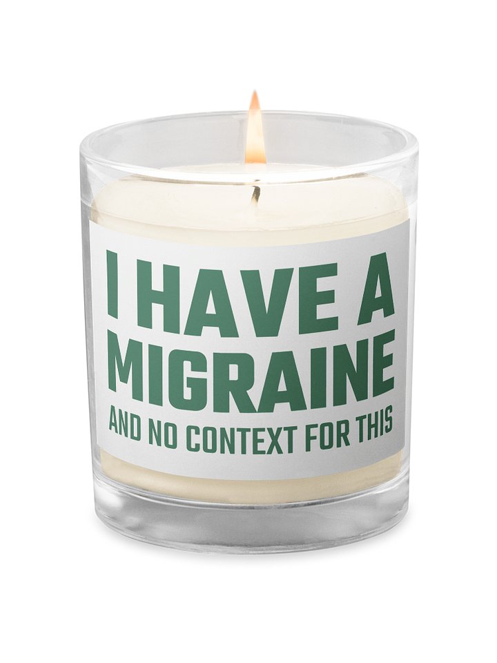 I have a migraine soy candle product image (1)