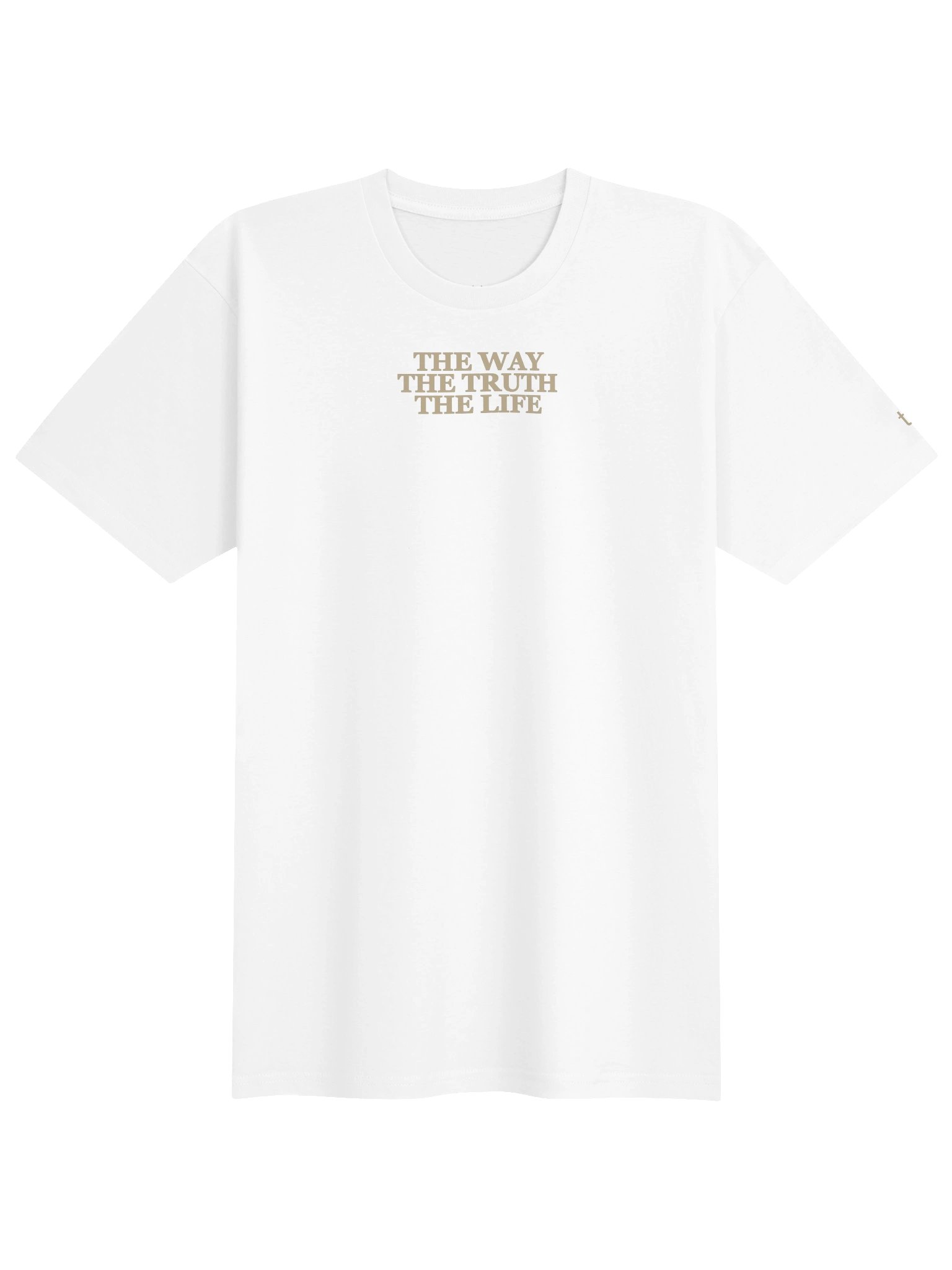 T-Shirt - The Way The Truth The Life - Beige product image (37)