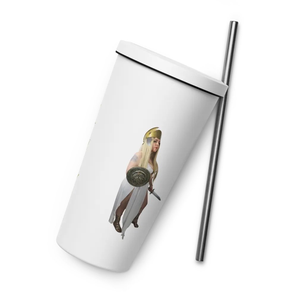 Athena Insulated Tumbler w/ Straw product image (5)