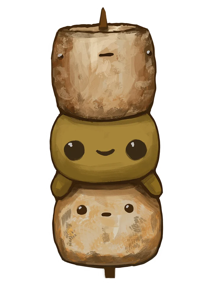 Marshmallow Sheldon Sticker product image (1)