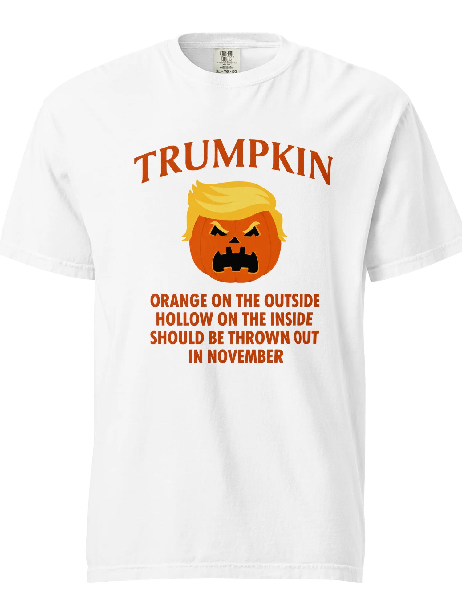 Trumpkin Anti Trump Halloween Shirt | Comfort Colors product image (5)