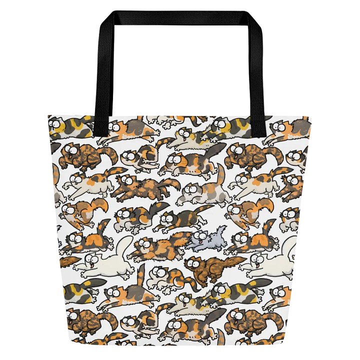 Tortie Cat Tote product image (1)