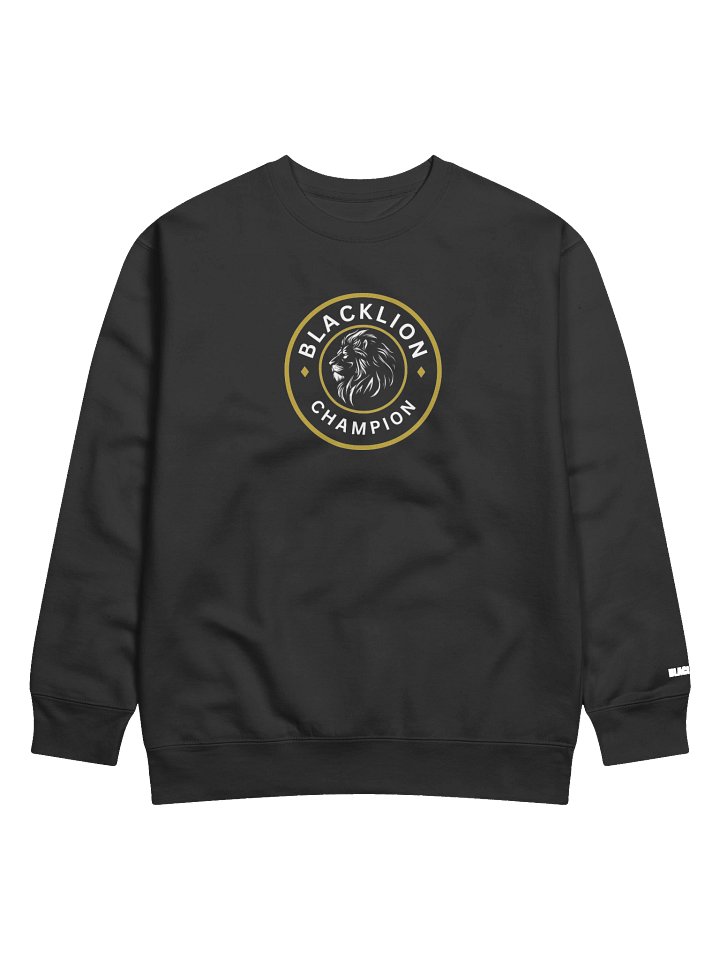 BLACK LION CHAMPION SWEATSHIRT product image (1)