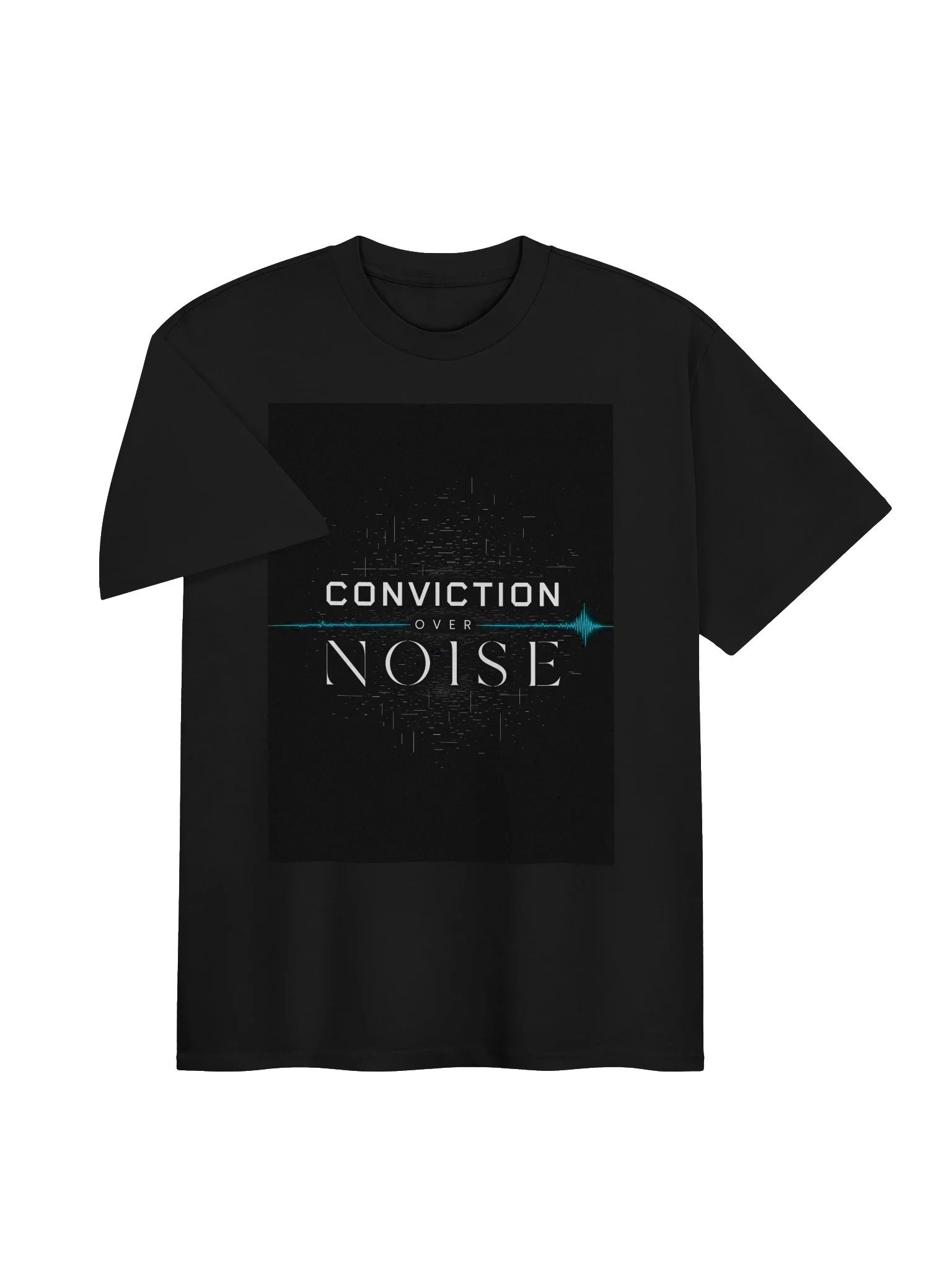 Conviction Over Noise Tee — view 3