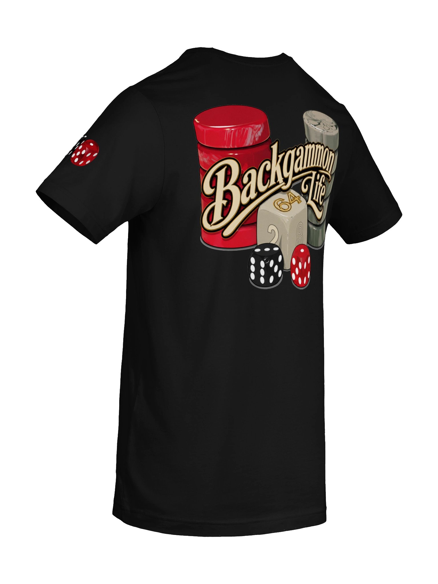 Dice, cube,and checers T shirt. product image (8)