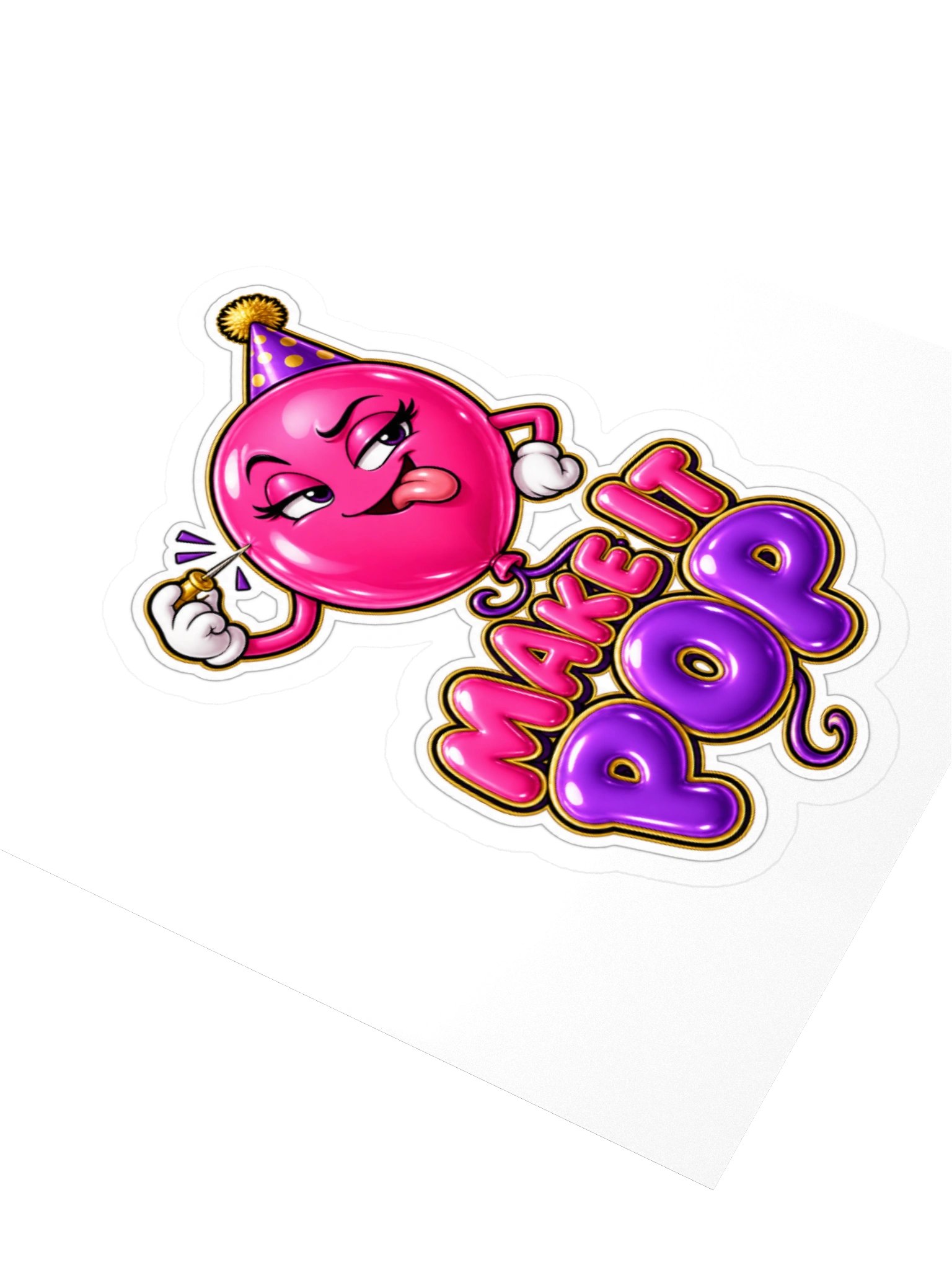 Make It Pop Balloon Sticker product image (7)