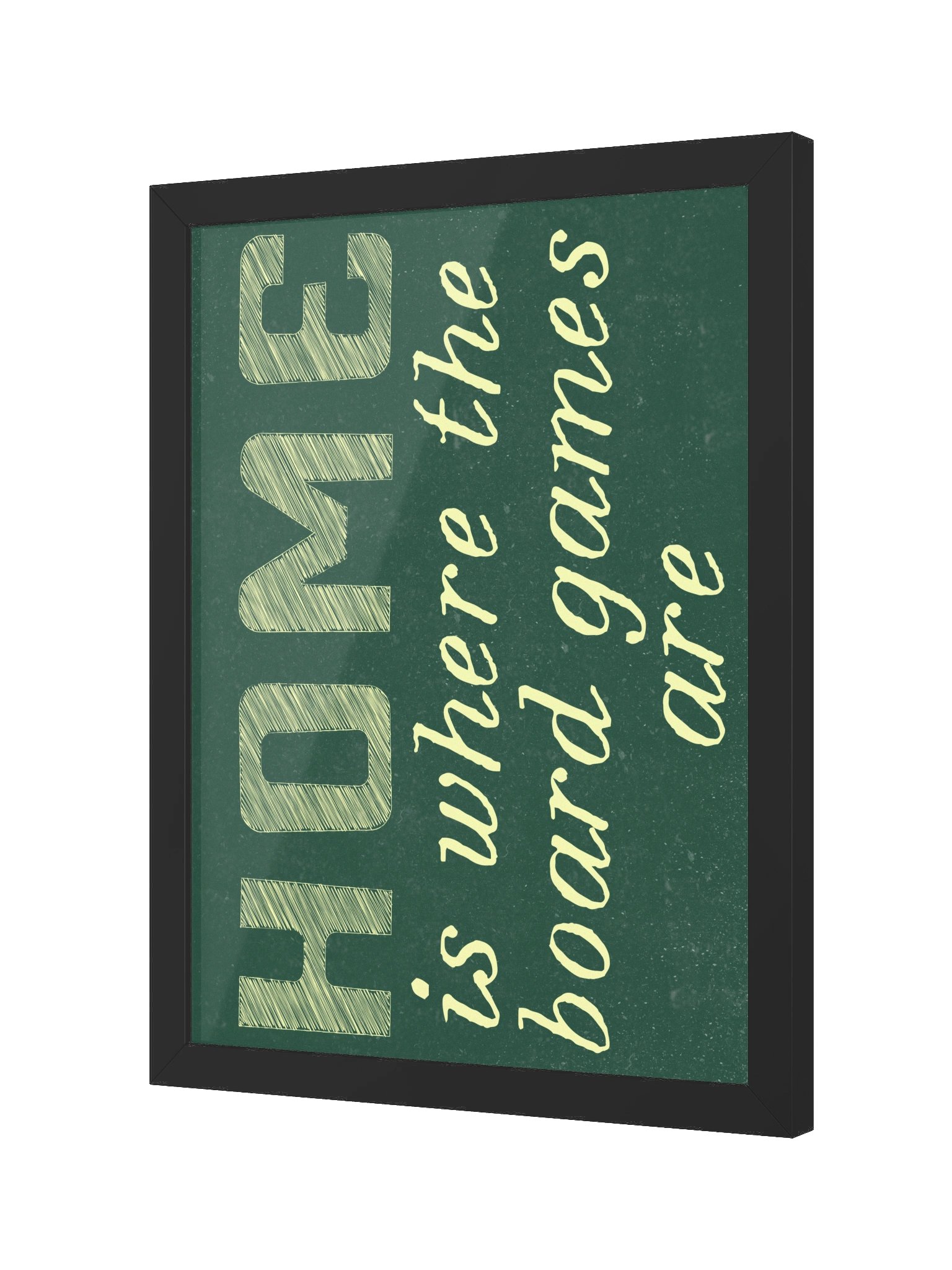 Home Sweet Home Board Game Room Poster - FRAMED product image (5)