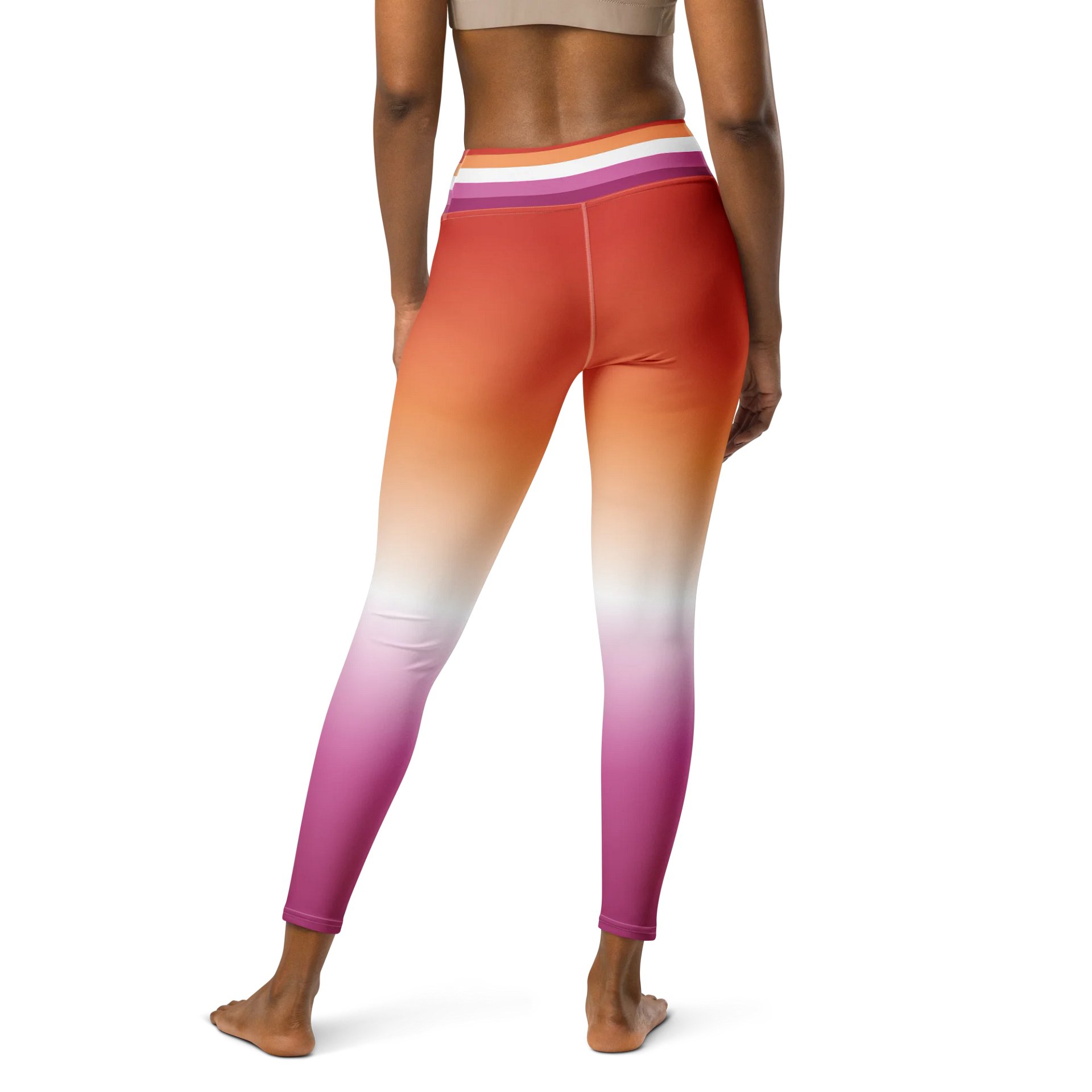 Lesbian Pride Gradient Leggings product image (2)