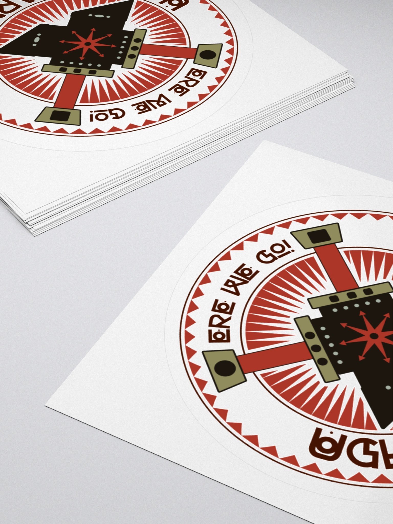 Uglub's Armoury Logo Sticker product image (4)