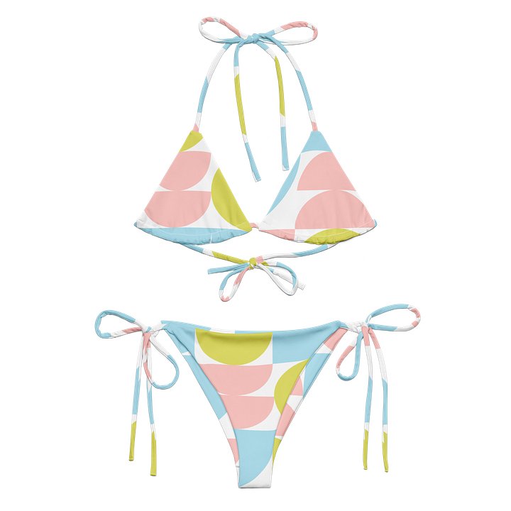 Geometric Bliss String Bikini Set product image (2)