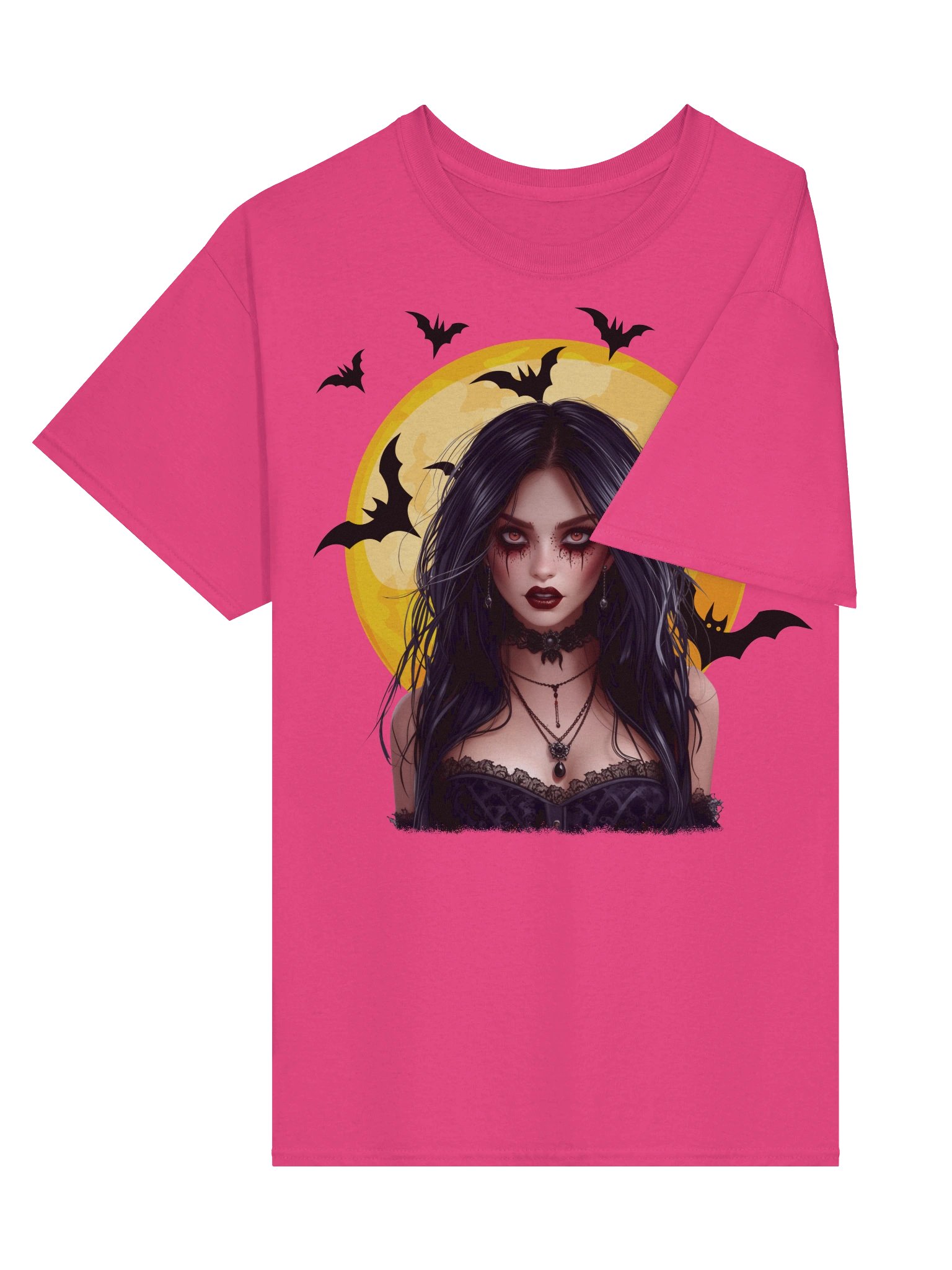 Gothic Vampire Girl T-Shirt product image (2)