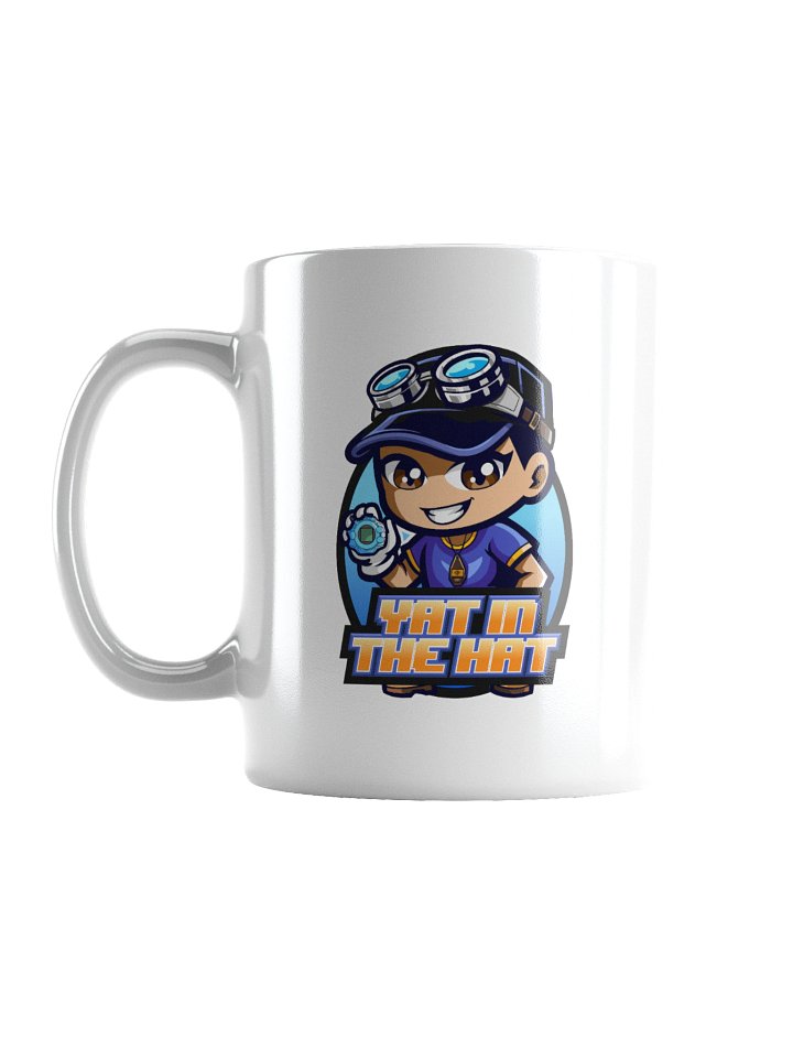 Yat in the Hat White Glossy Mug product image (1)