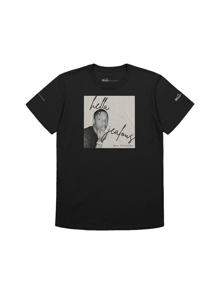 hella jealous COVER ART TEE product image (1)