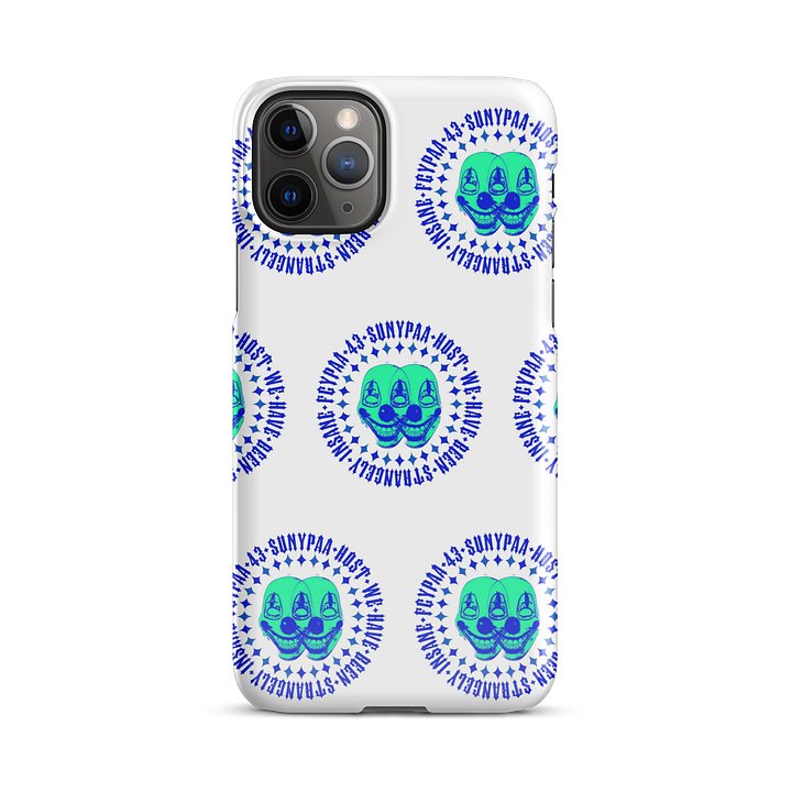 Teal Smiling Mask Emblem Snap Case — SUNYPAA product image (29)