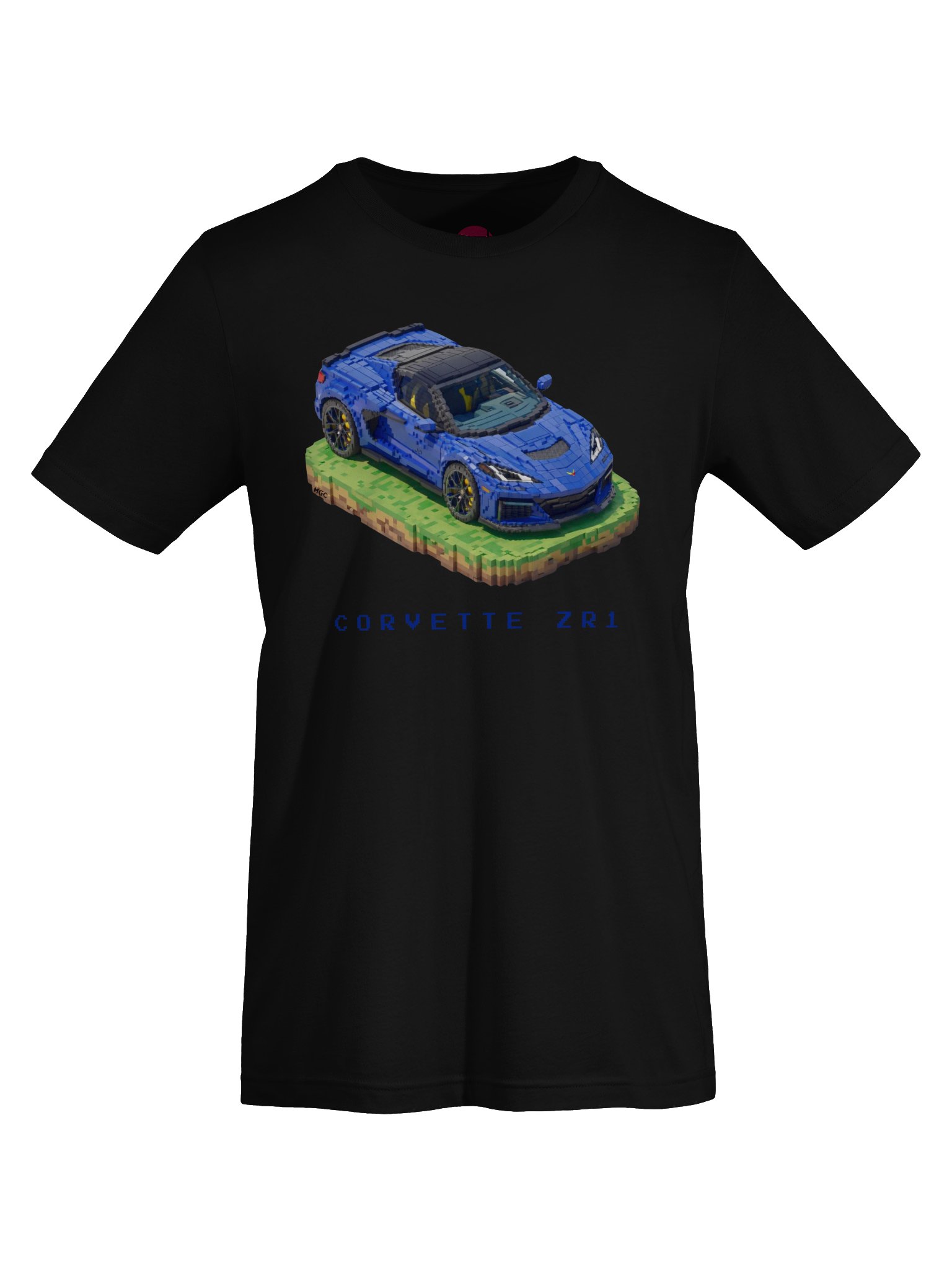 Purple Corvette ZR1 Shirt (Pixel, Retro, Minecraft) product image (56)