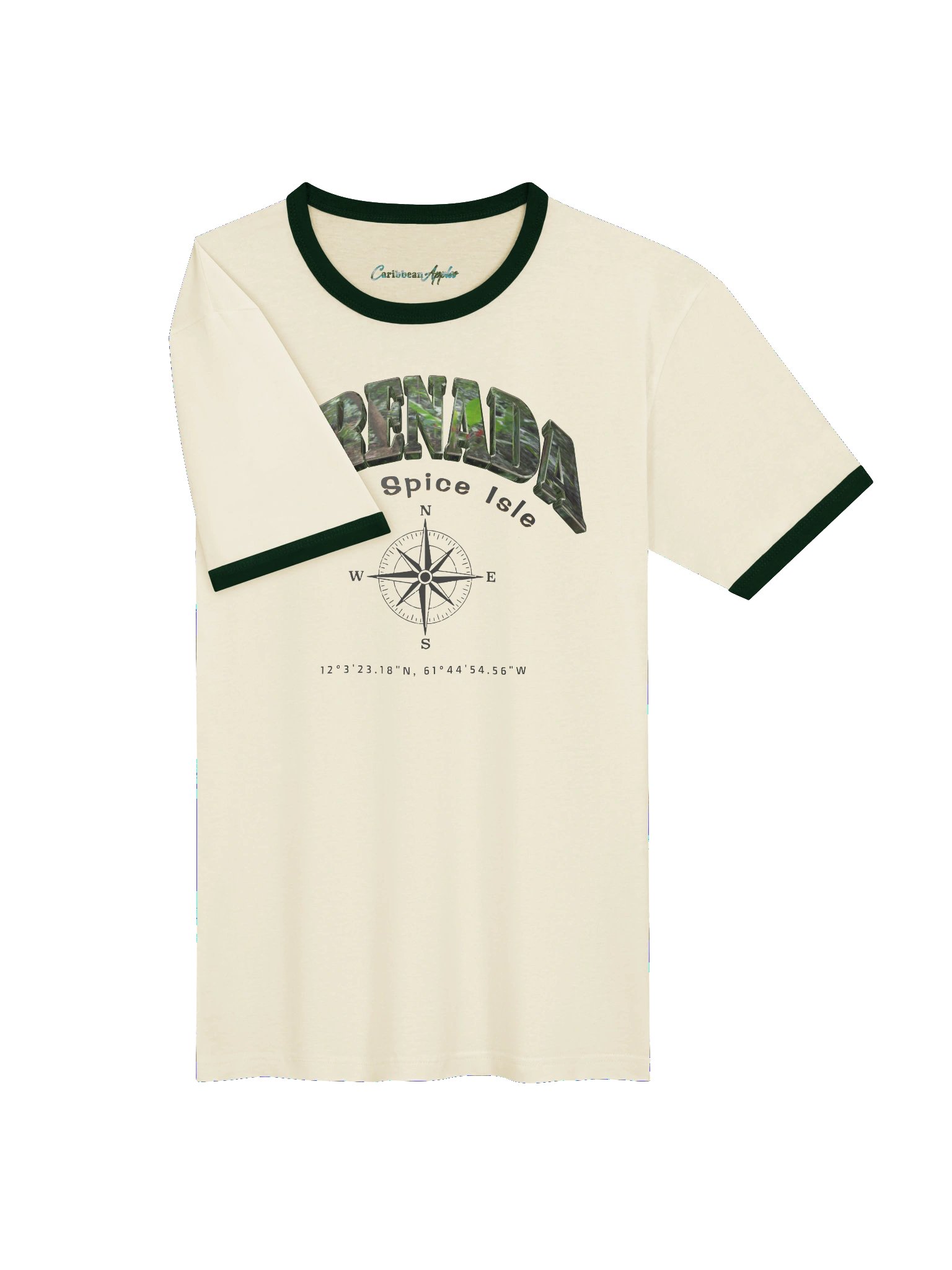 Compass - Grenada - Vintage ALT | Unisex Ringer T-Shirt | 5 Versions product image (17)