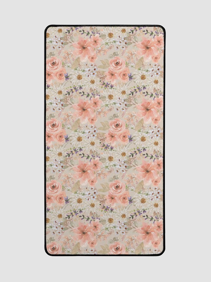 Orange Flowers Desk Mat product image (2)