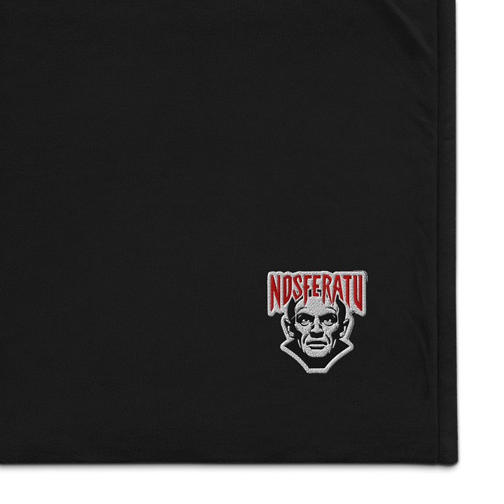 NOSFERATU Embroidered Premium Sherpa Blanket product image (1)