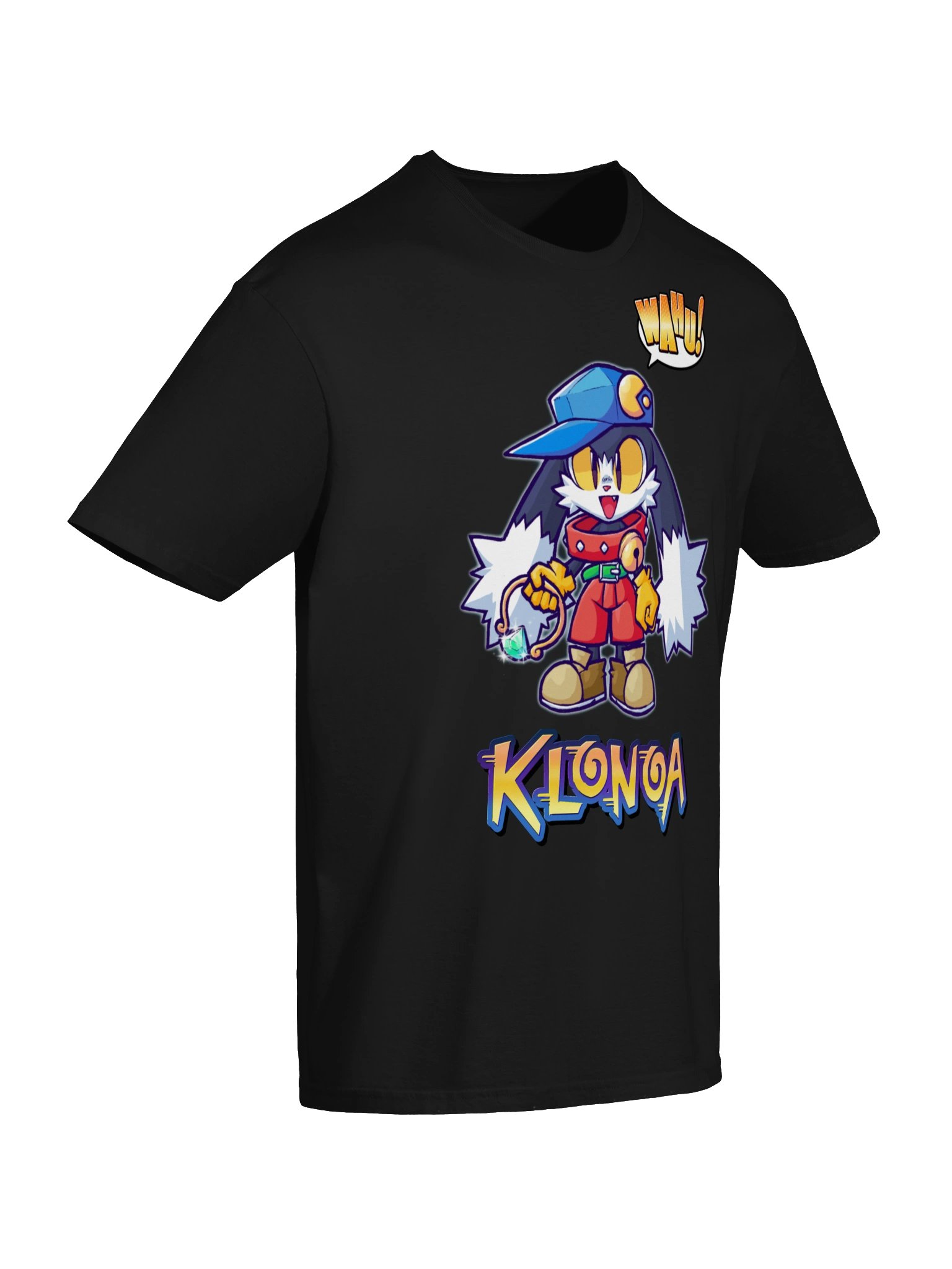 Klonoa "WAHU!" Graphic T-Shirt product image (58)