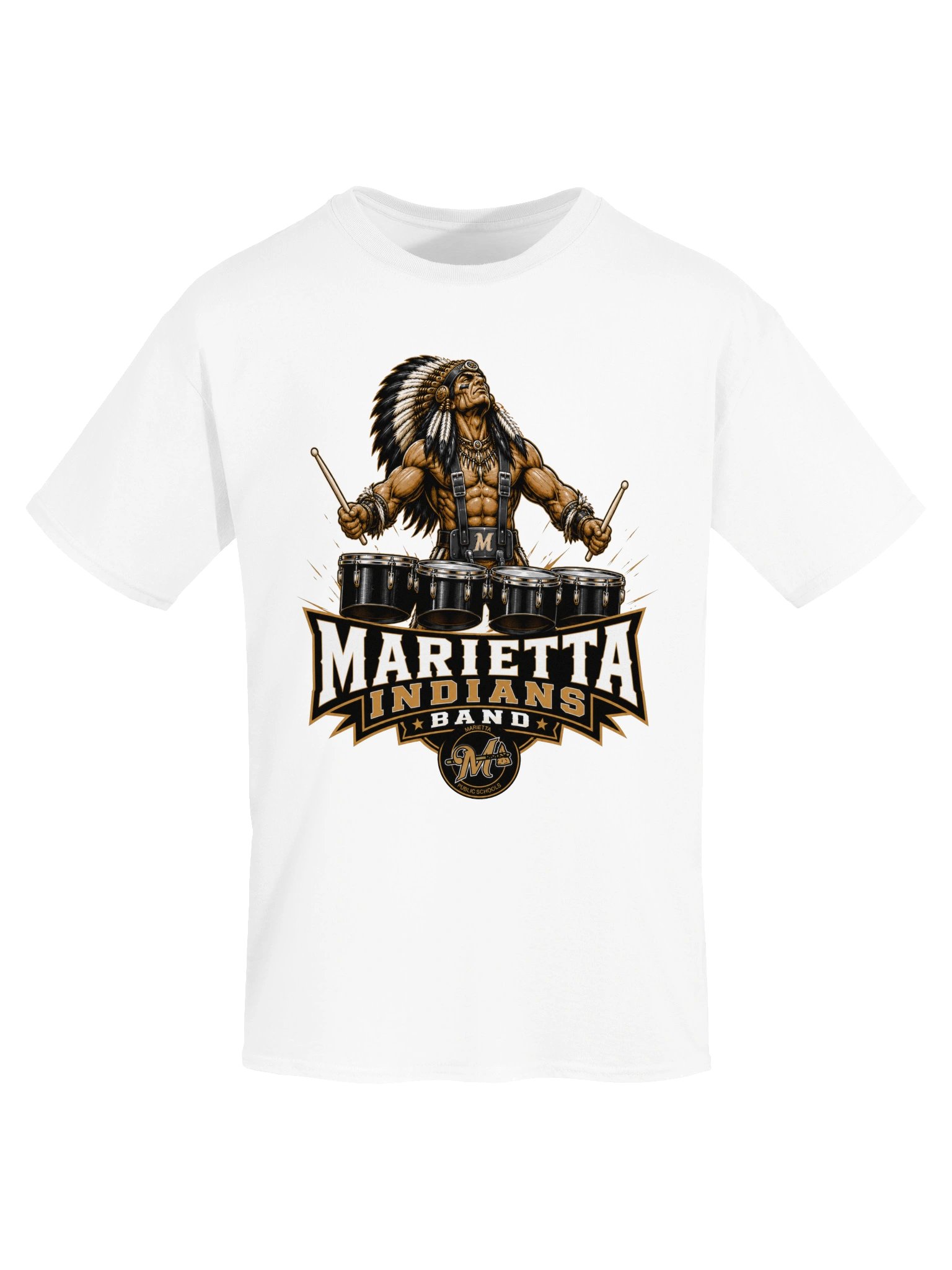 Marietta Band Tee Gildan 5000 Heavy Weight Tee product image (95)