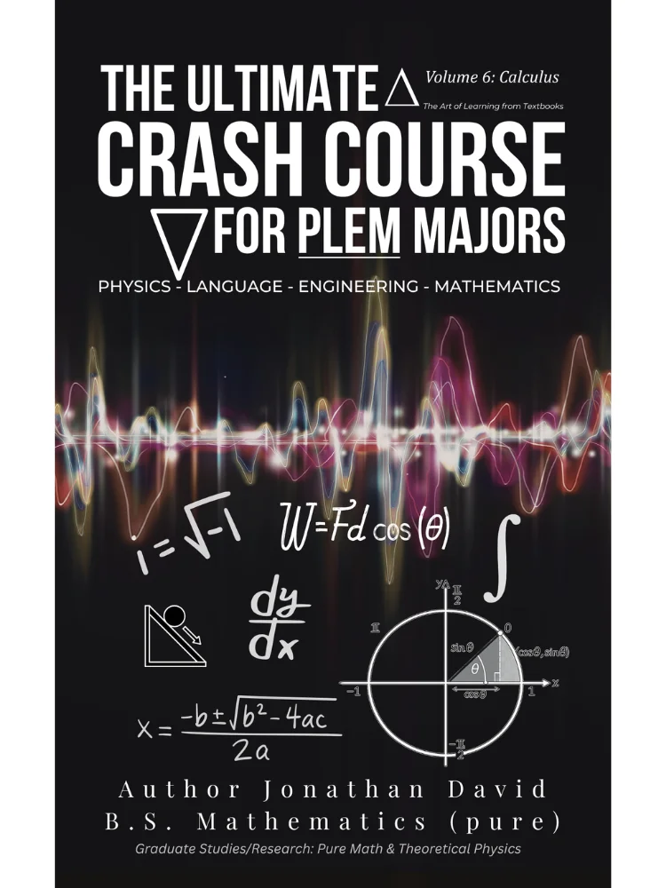 Volume 6: Calculus | The Ultimate Crash Course for PLEM Majors product image (1)