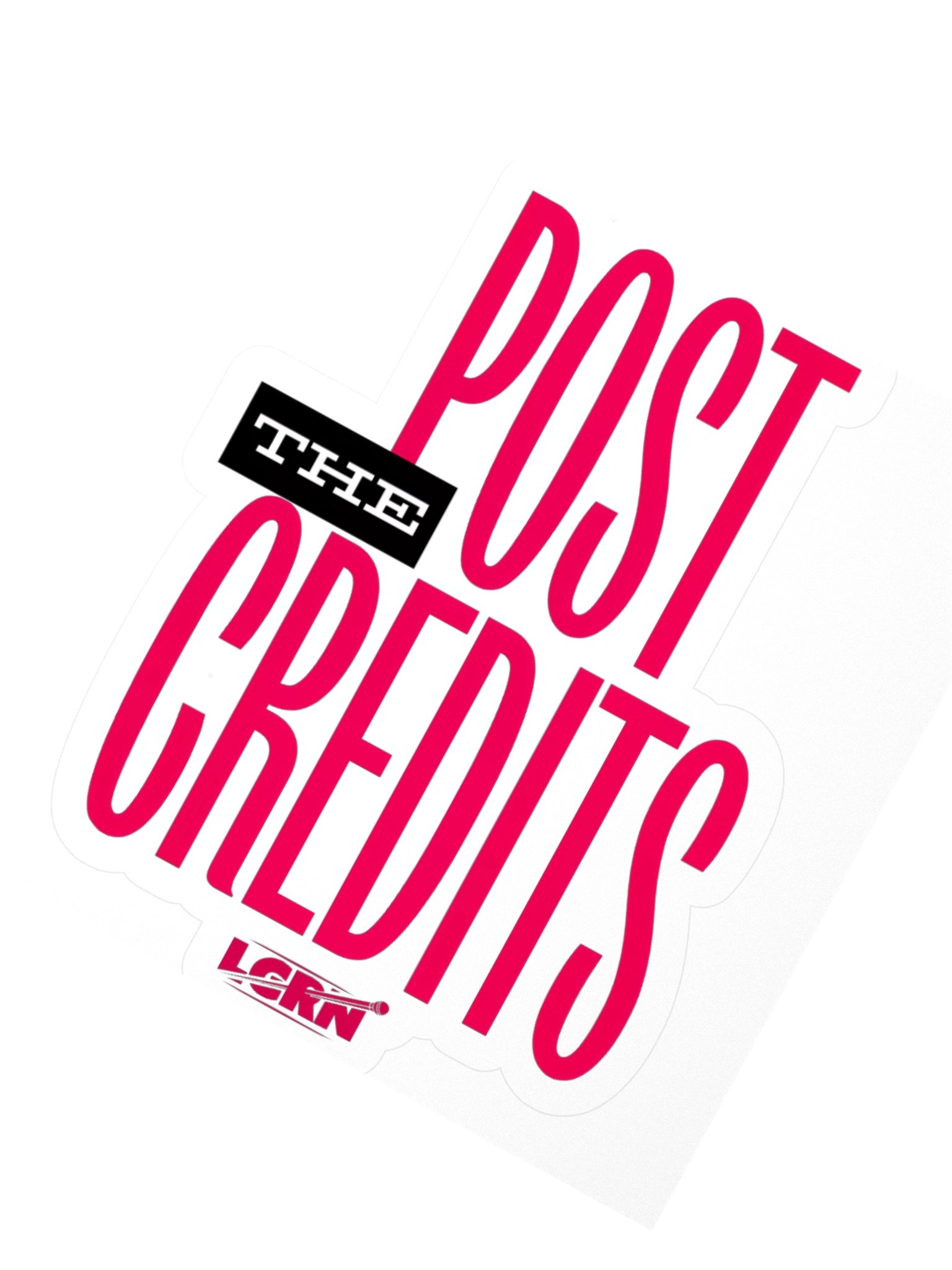 The Post Credits Marquee Sticker product image (2)