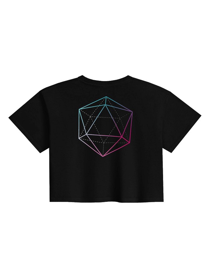 Black Neon Crop Top product image (2)