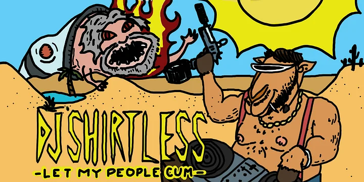 LILGUISE PRESENTS: DJ SHIRTLESS - LET MY PEOPLE CUM | THE COFFEE EXPERIENCE product image (2)