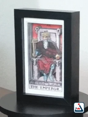The Emperor – 3D Tarot Shadow Box Art product image (2)
