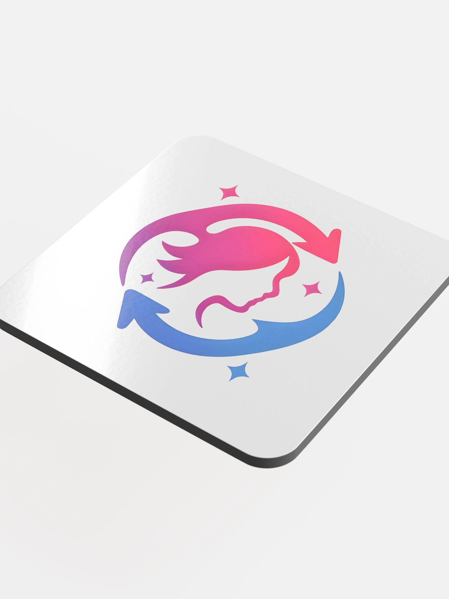 SparkSync Glossed Cork Coaster product image (4)