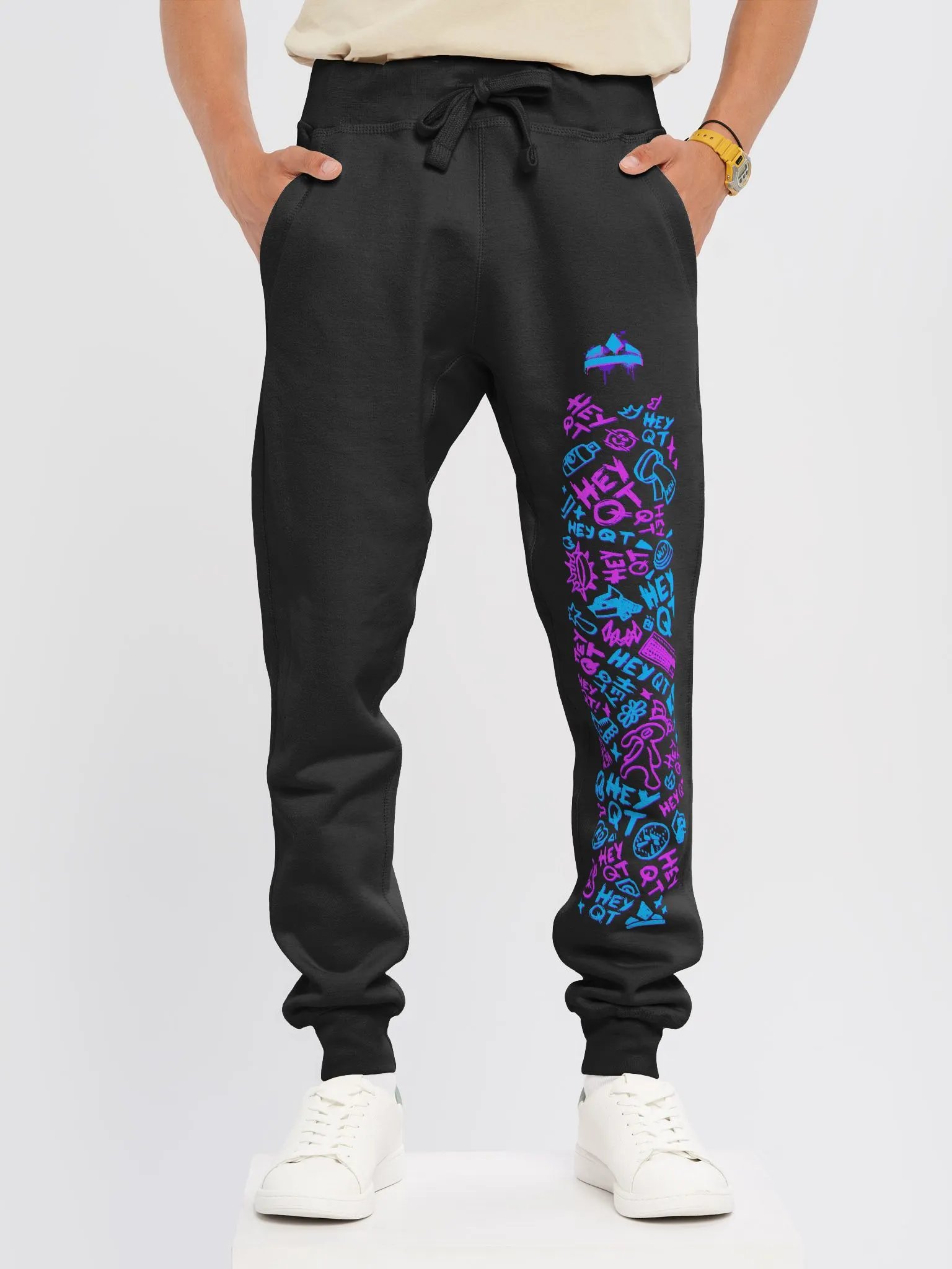 Graffiti Hey QT Joggers product image (1)