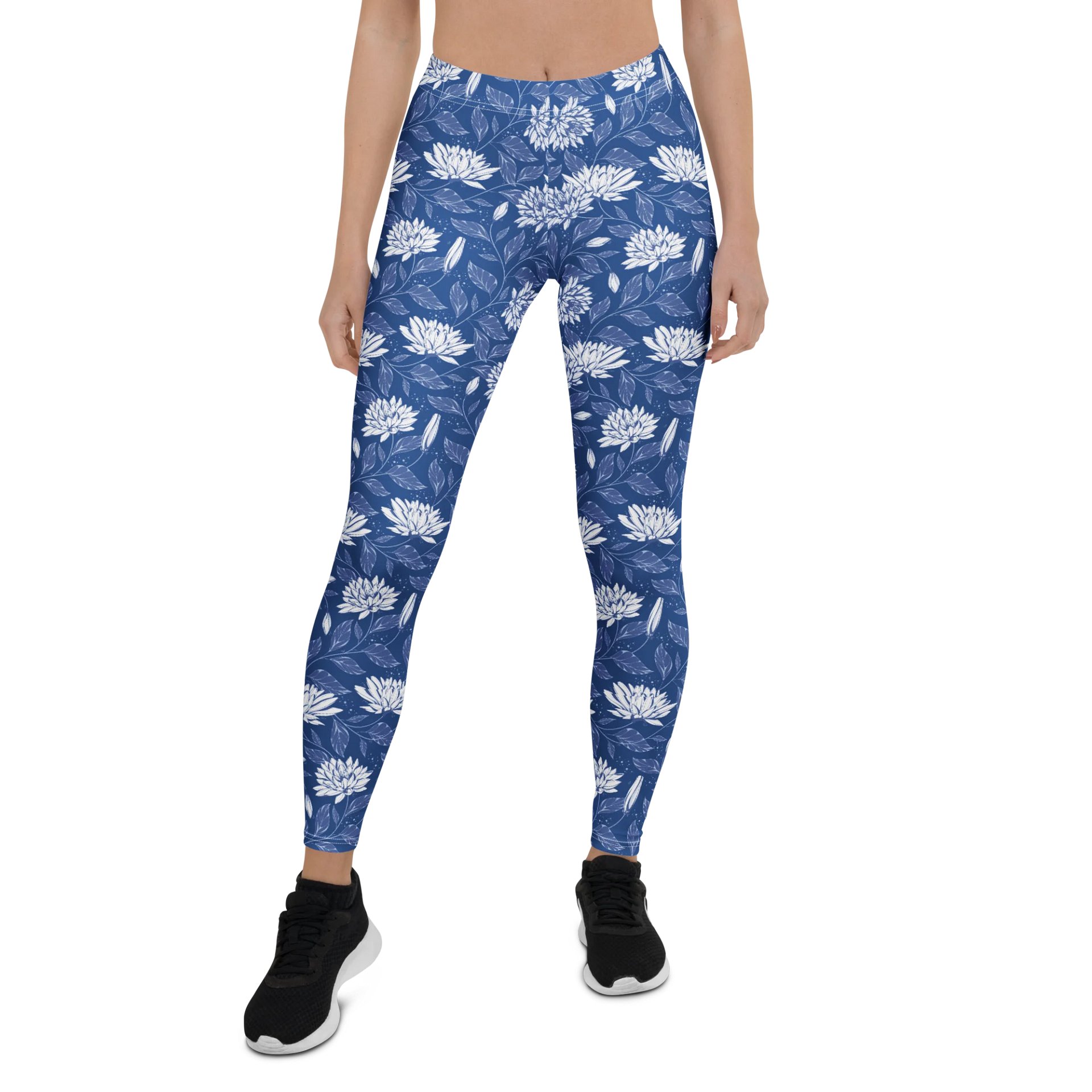Stylish Floral Print Leggings for Everyday Wear and Comfort product image (1)