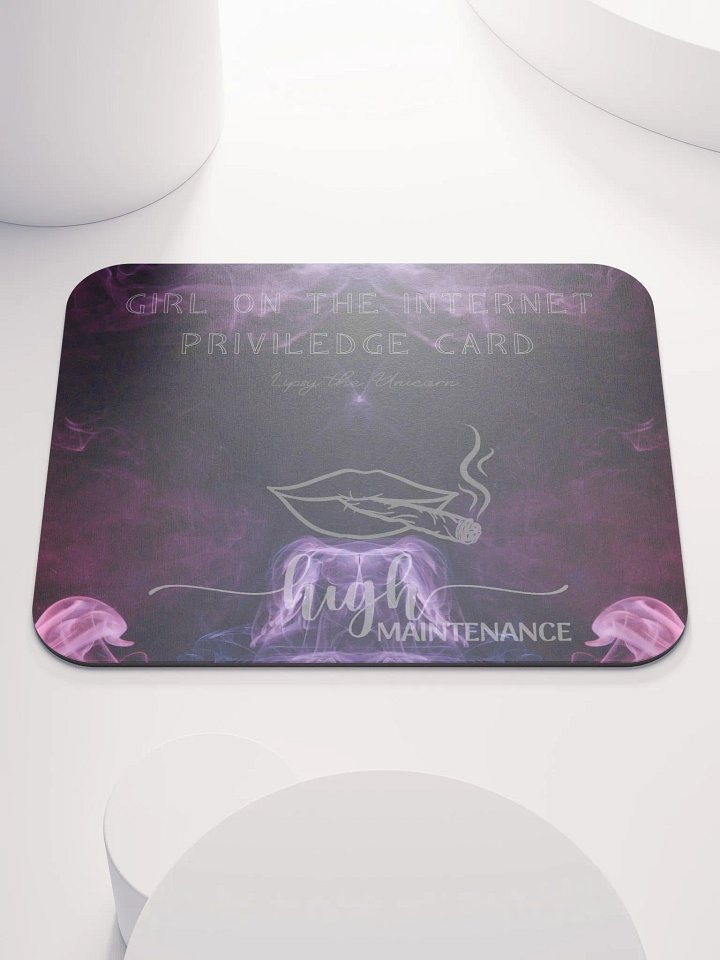 GIRL ON THE INTERNET MOUSE PAD product image (1)