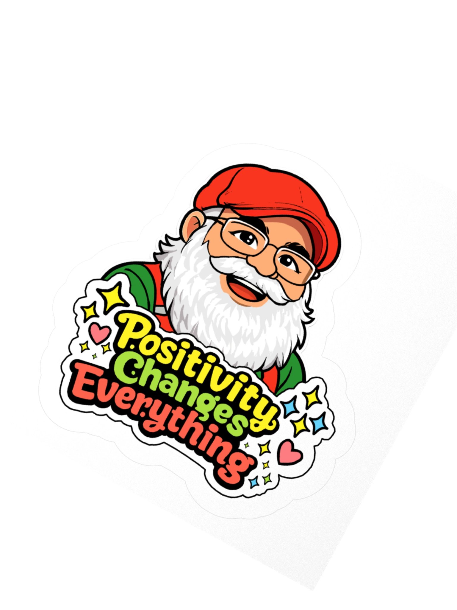 Positivity Changes Everything Sticker product image (2)