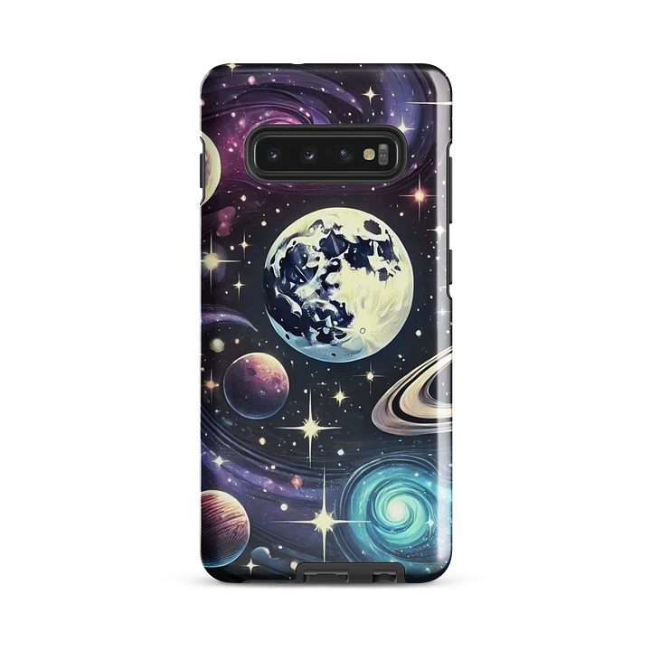 Cosmic Galaxy Samsung Tough Case - Planets & Stars Design product image (1)