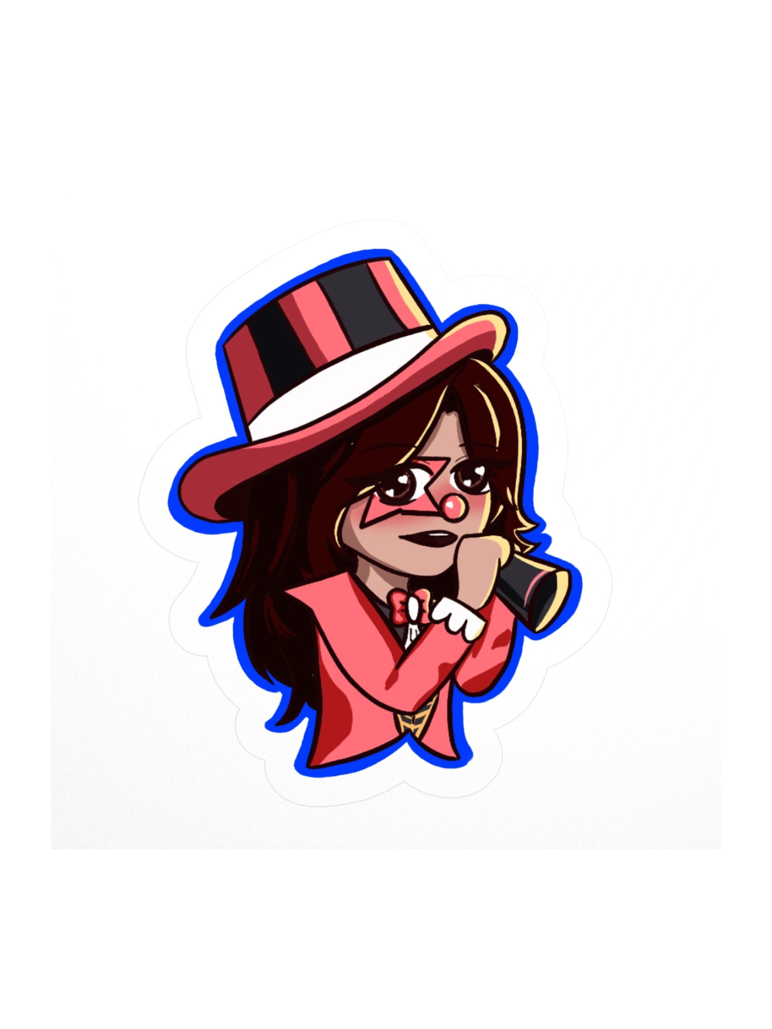 miss tani clown costume stickie product image (1)