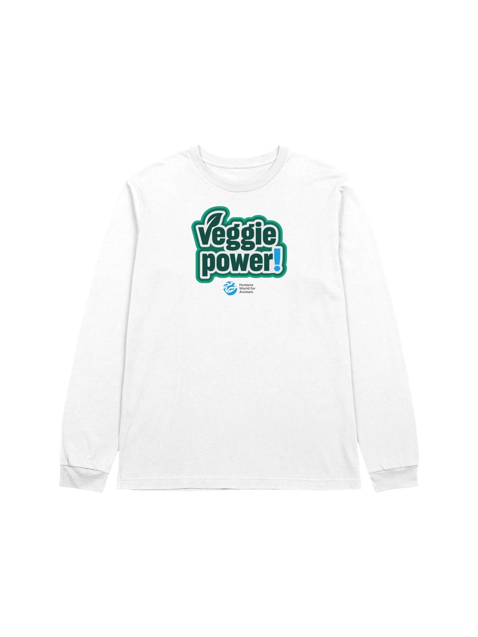 Veggie power - Long sleeve tee product image (1)