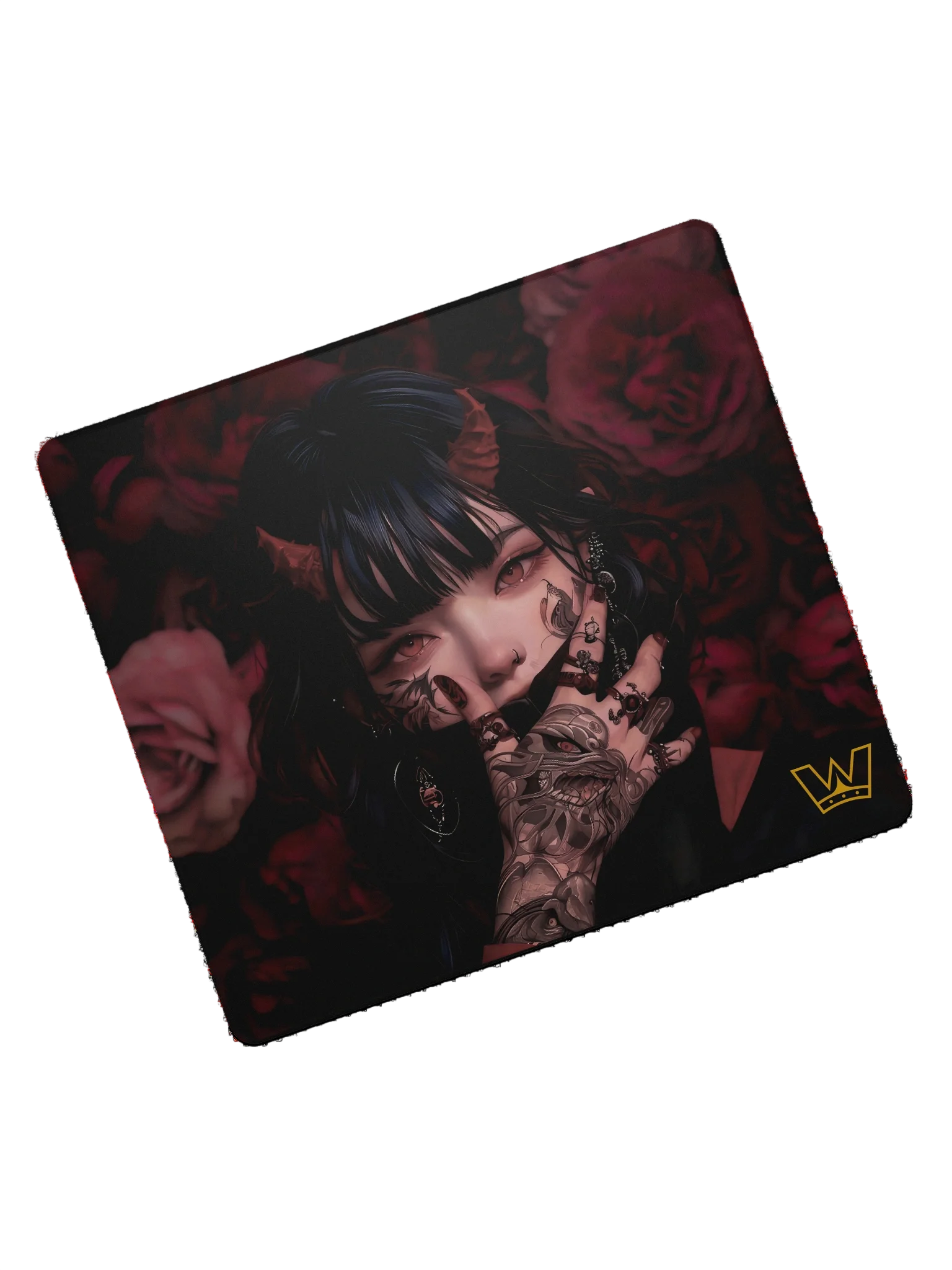 WASD Mousepad – Devil Rose Edition product image (4)