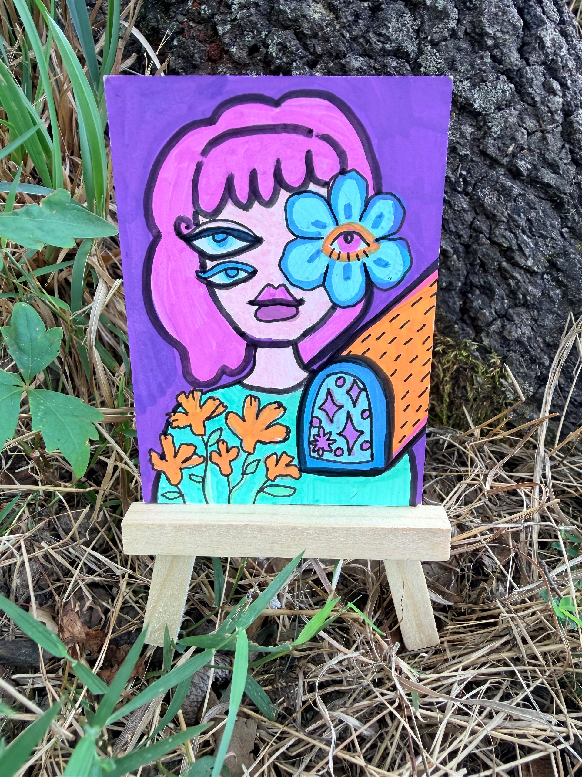 ACEO - Portal Girl #1 product image (1)