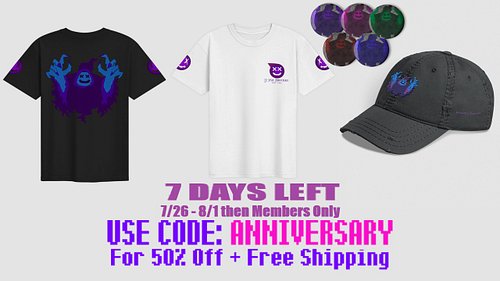 The anniversary merch is almost gone! Cop some drip while you can

Drop: https://the-buddies-shop.fourthwall.com/collections/...