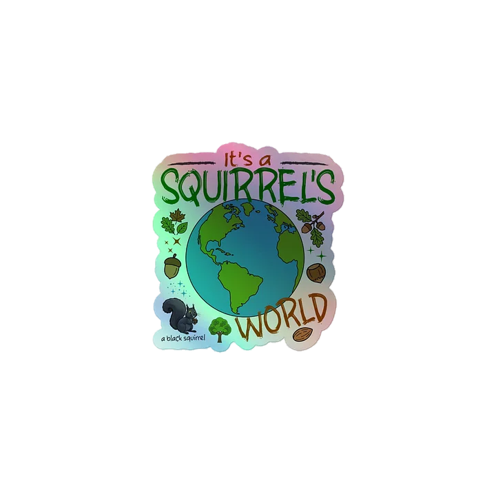 Squirrel World Sticker product image (1)
