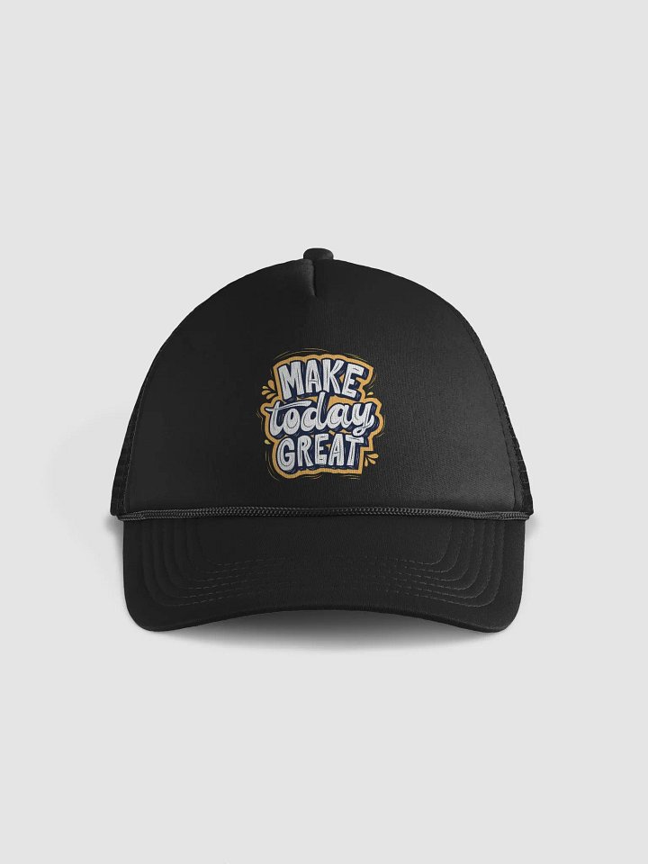 SPORTY Make Today Great Foam Trucker Hat product image (2)