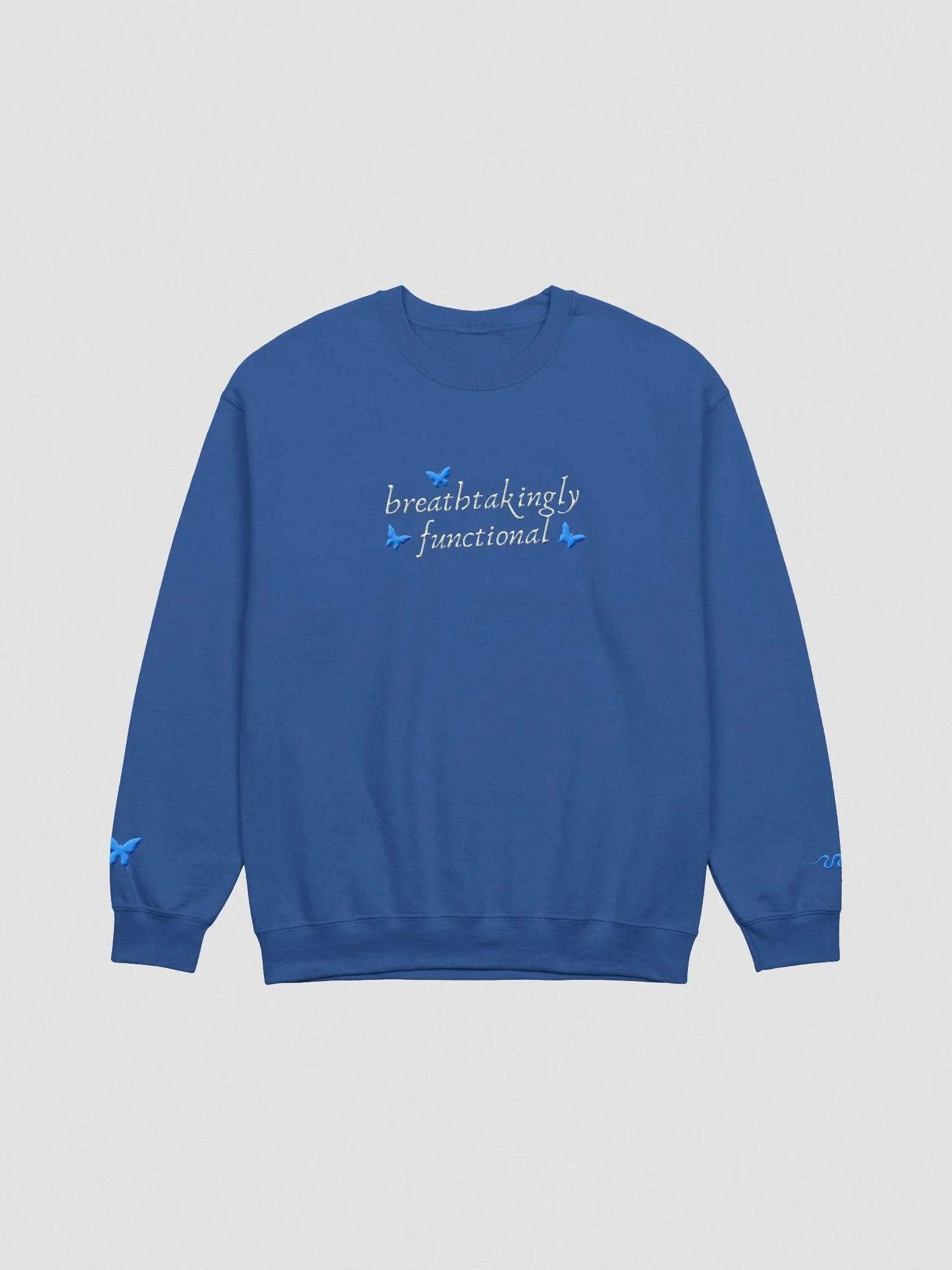 Breathtakingly Functional | Embroidered Crewneck product image (2)