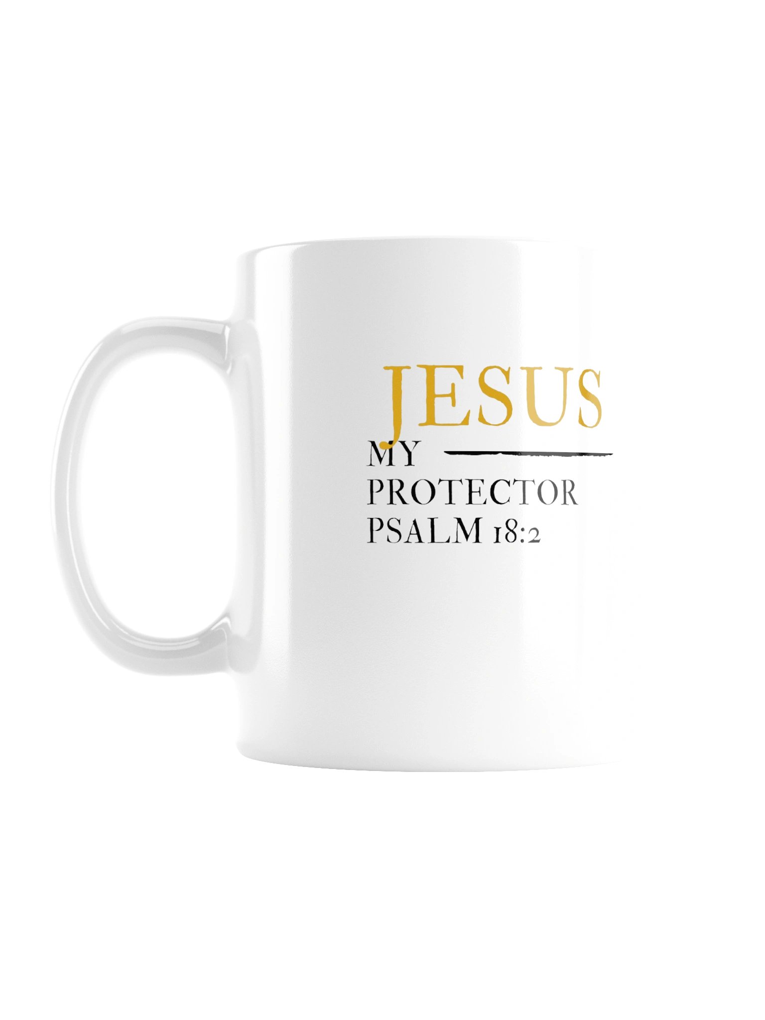 Jesus My Protector Mug product image (1)