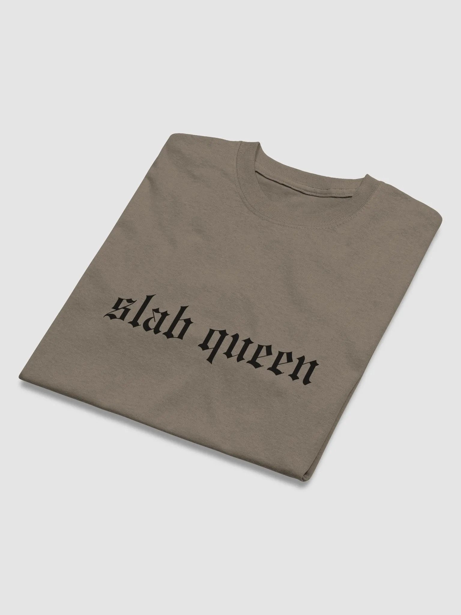 ye old slab queen (black text) - Gildan Heavyweight Tee [Unisex Sizing] product image (3)