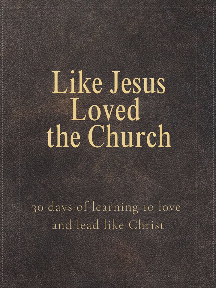 Like Jesus Loved The Church product image (1)