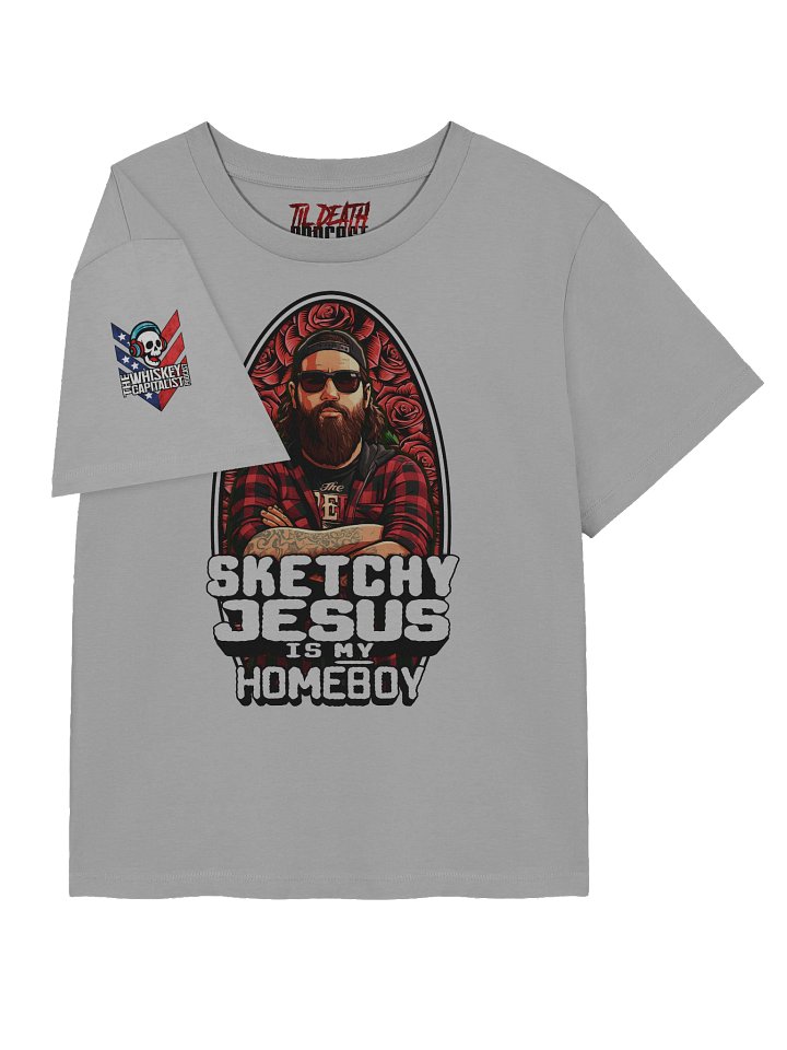 "Sketchy Jesus Is My Homeboy" Women's Shirt product image (2)