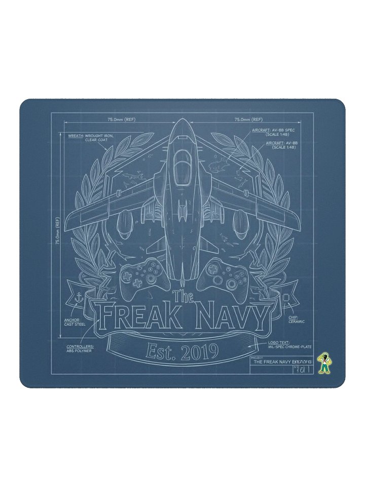 The Freak Navy Gaming Mouse Pad product image (2)