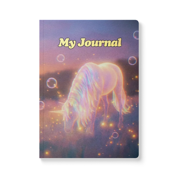 Unicorn Blank Journal – Lined Notebook for Writing, Journaling, and Creative Ideas product image (1)